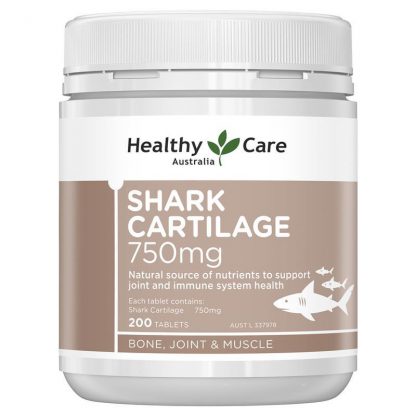 澳洲產Healthy Care鯊魚軟骨素750毫克 200粒 - 澳洲小小超市：圖片 2