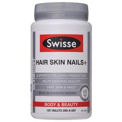 Swisse 膠原蛋白 Hair Skin Nails Tablets 100 - 澳洲小小超市