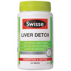 澳洲Swisse護肝 奶薊草肝臟排毒片120粒 酒後排毒  Liver Detox 澳洲小小超市