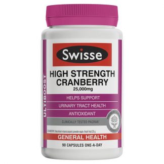 Swisse Ultiboost High Strength Cranberry 90 Capsules