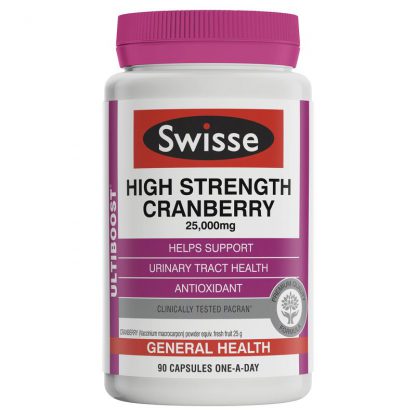 Swisse Ultiboost High Strength Cranberry 90 Capsules
