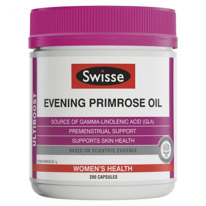 Swisse Ultiboost Evening Primrose Oil 200 Capsules