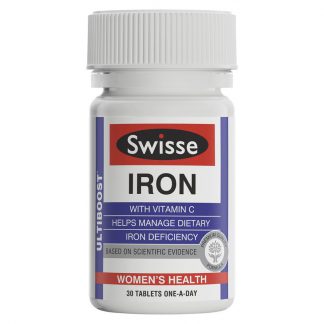 Swisse Ultiboost Iron 30 Tablets