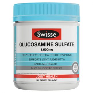 Swisse Ultiboost Glucosamine Sulfate 1500mg 180 Tabs