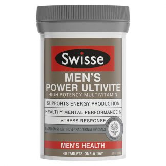 Swisse Men's Ultivite Power 40 Tablets