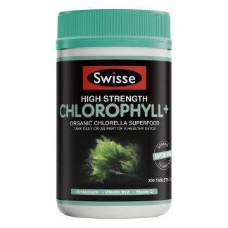 Swisse High Strength Chlorophyll  1000mg 200 Tablets