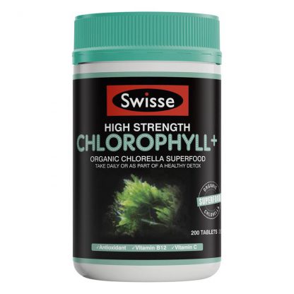 Swisse High Strength Chlorophyll  1000mg 200 Tablets