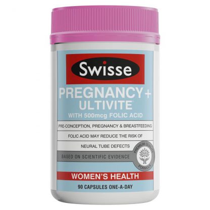 Swisse Pregnancy   Ultivite 90 Capsules