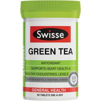 Swisse Ultiboost Green Tea 50 Tablets