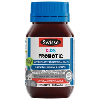 Swisse Kids Probiotic 40 Chewable Tablets