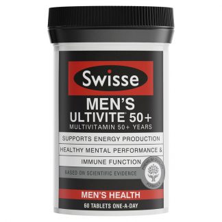 Swisse Men's Ultivite 50  60 Tablets