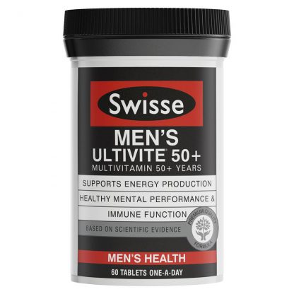 Swisse Men's Ultivite 50  60 Tablets