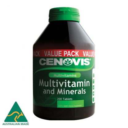 Cenovis Multivitamin & Minerals 200 Tablets