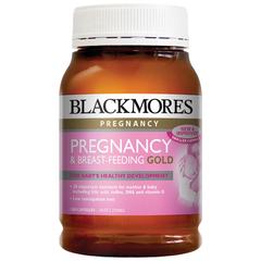 Blackmores Pregnancy Breastfeeding Gold 澳佳寶 孕期及哺乳黃金營養素膠囊 180粒 - 澳洲小小超市