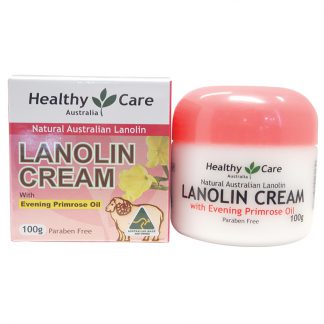 2 x Healthy Care 綿羊油 月見草油 Healthy Care Lanolin Cream With Evening Primrose Oil 100g