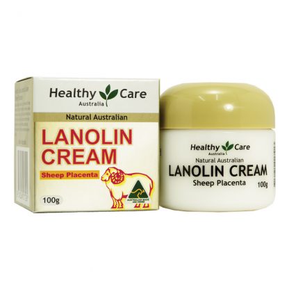 2 x 澳洲天然綿羊油 富含羊胎素 Healthy Care Lanolin with Sheep Placenta 100g
