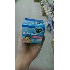 澳洲直郵Vicks BabyBalsam 嬰幼兒專用 純天然舒緩膏 50g