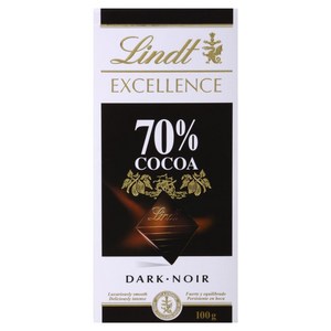 Lindt - Extra Fine 70% Cocoa Excellence Dark Chocolate Block   100g  - 澳洲小小超市