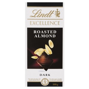 Lindt - Excellence Roasted Almond Chocolate Block   100g  - 澳洲小小超市