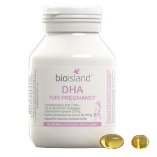 Bio Island 孕婦專用DHA膠囊 幫助胎兒發育 60粒
